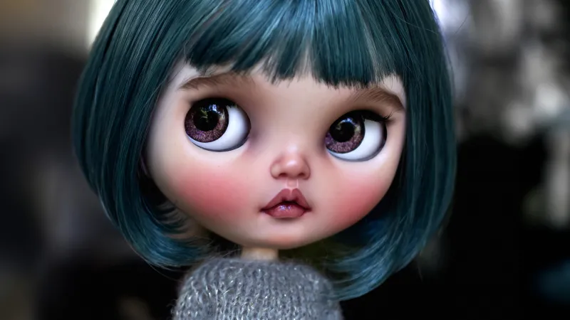Adorable, Cute doll, Blythe doll, 5K wallpaper