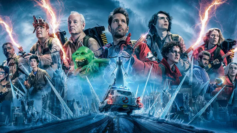 Ghostbusters: Frozen Empire, Movie poster, 2024 Movies, 4K, 8K wallpaper