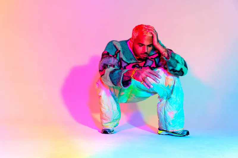Chris Brown, American rapper, 4K wallpaper
