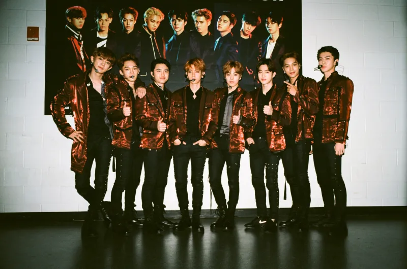 EXO wallpaper, K-pop band, Xiumin, Suho, Lay, Baekhyun, Chen, Chanyeol, D.O., Kai, Sehun