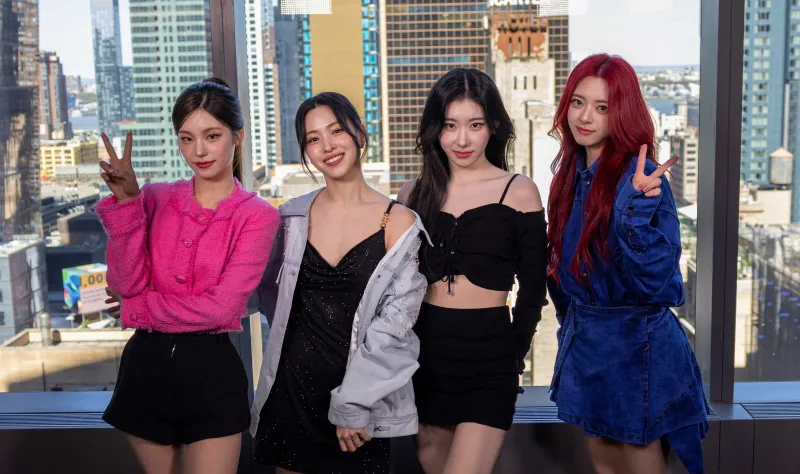 Itzy, Korean singers, Yeji, Chaeryeong, Ryujin, Yuna, Lia