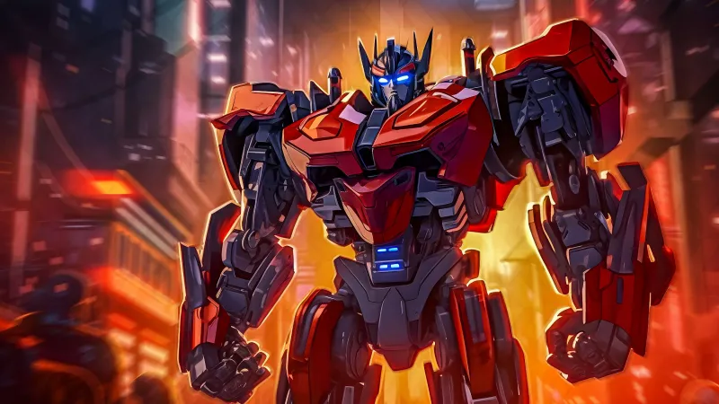 Optimus Prime HD wallpaper, Transformers One