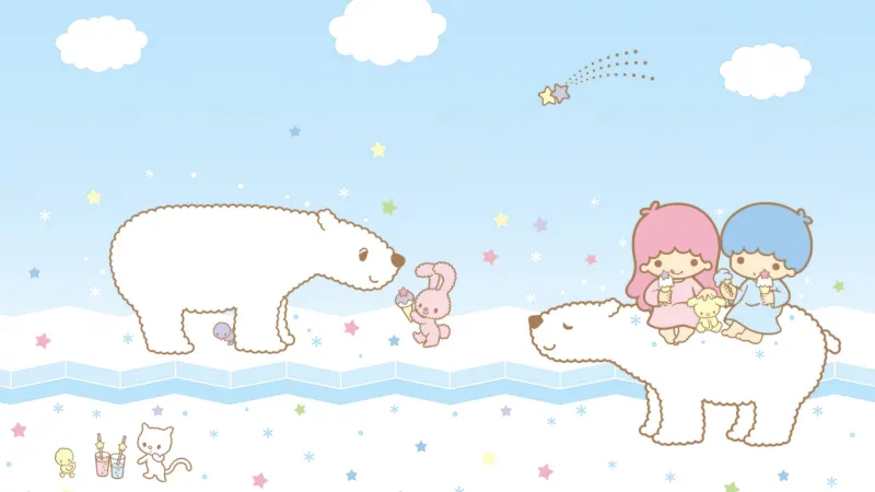Little Twin Stars, Polar bears, Sanrio