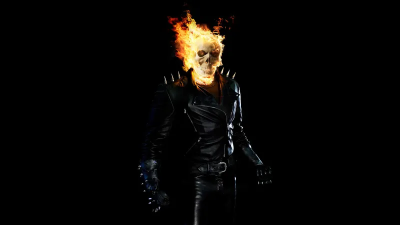 Ghost Rider, AMOLED wallpaper 4K