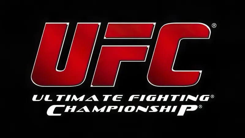 Ultimate Fighting Championship (UFC), Logo wallpaper, Black background 4K