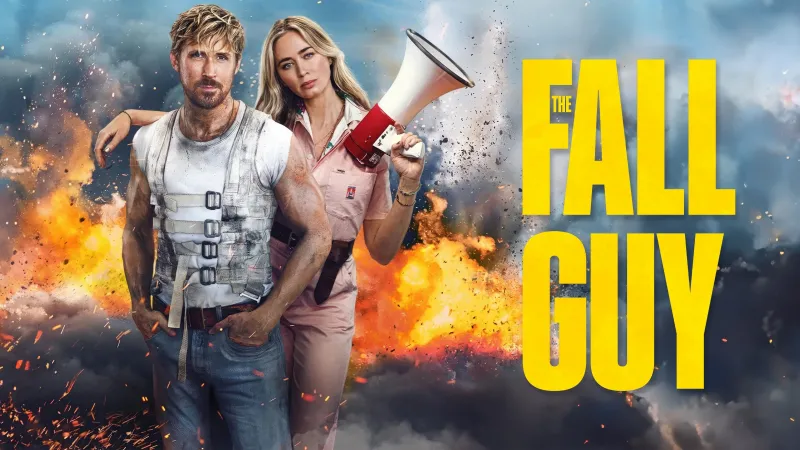 The Fall Guy, Desktop background 4K, Ryan Gosling, Emily Blunt