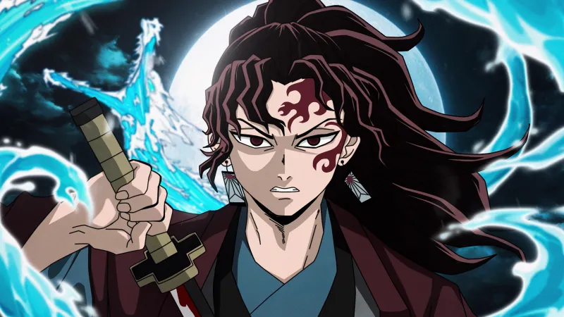 Yoriichi Tsugikuni, Demon Slayer: Kimetsu no Yaiba, 5K wallpaper