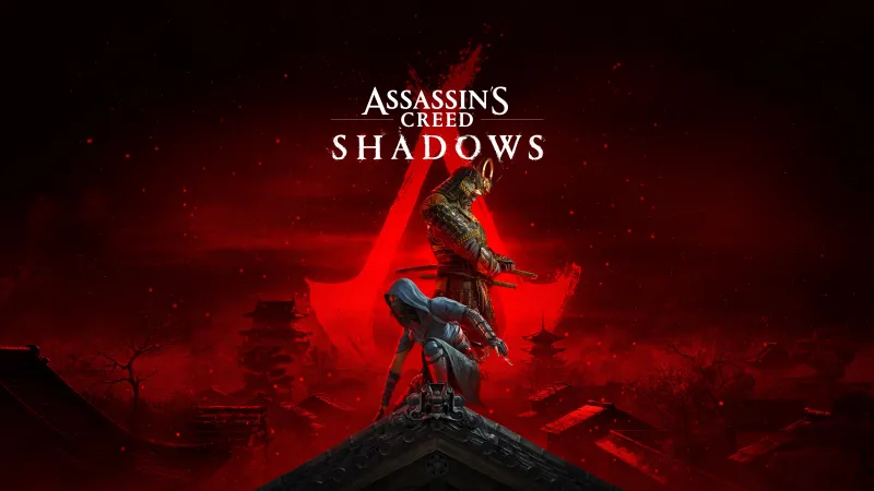 Assassin's Creed Shadows, Game Art, 8K wallpaper, Naoe, Yasuke, 2024 Games, PC Games, PlayStation 5, Xbox Series X and Series S, 5K