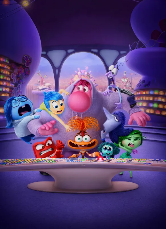 Inside Out 2 4K wallpaper, Movie poster, Animation movies, Pixar movies, 2024 Movies, Joy (Inside Out), Sadness (Inside Out), Anger (Inside Out), Fear (Inside Out), Disgust (Inside Out), Anxiety (Inside Out)