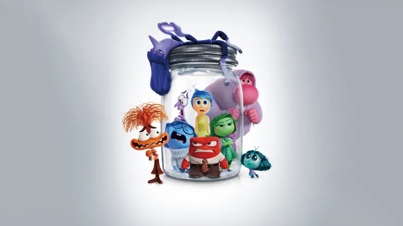 Inside Out 2, 8K wallpaper, Animation movies, Pixar movies, 5K, 2024 Movies, Joy (Inside Out), Sadness (Inside Out), Anger (Inside Out), Fear (Inside Out), Disgust (Inside Out), Anxiety (Inside Out)