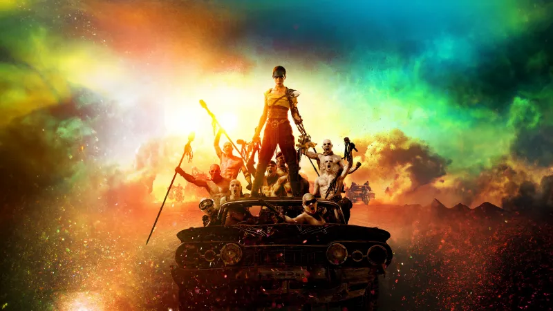 Furiosa: A Mad Max Saga, Movie poster, 8K wallpaper, 2024 Movies, 5K