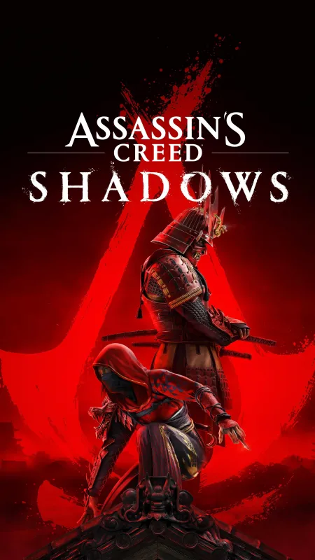 Assassin's Creed Shadows, iPhone wallpaper 8K