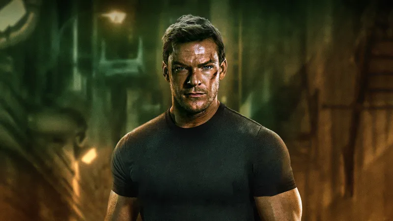 Reacher, Alan Ritchson 4K Wallpaper