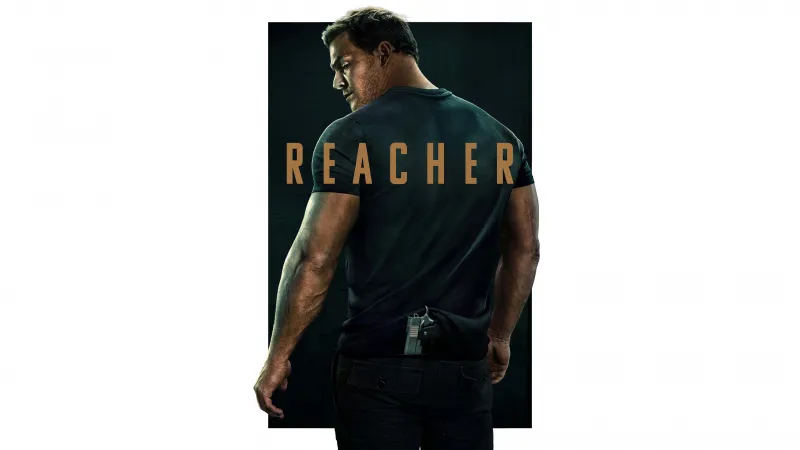 Reacher, Alan Ritchson 8K wallpaper