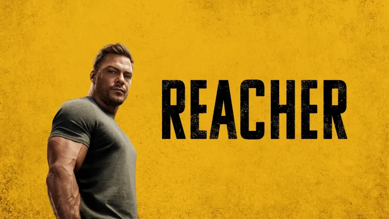 Reacher 4K wallpaper, Alan Ritchson