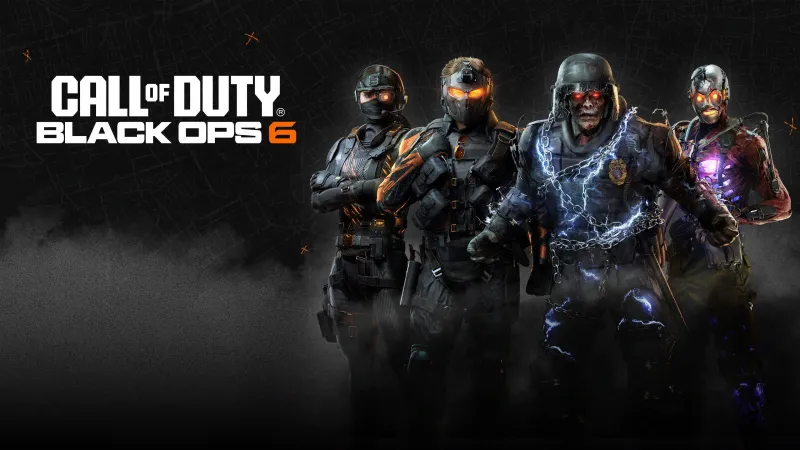 Call of Duty: Black Ops 6, Dark background 4K