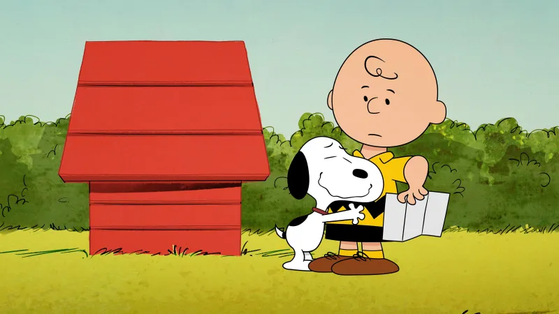 Snoopy, Charlie Brown, Cartoon wallpaper 4K