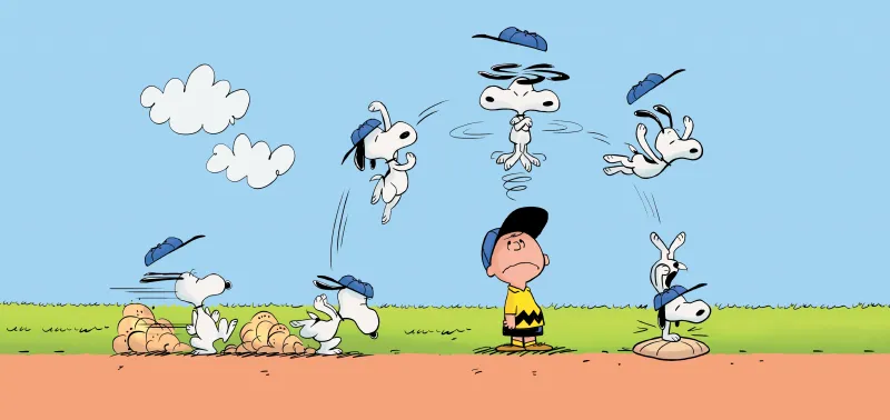 Charlie Brown and Snoopy, 5K wallpaper