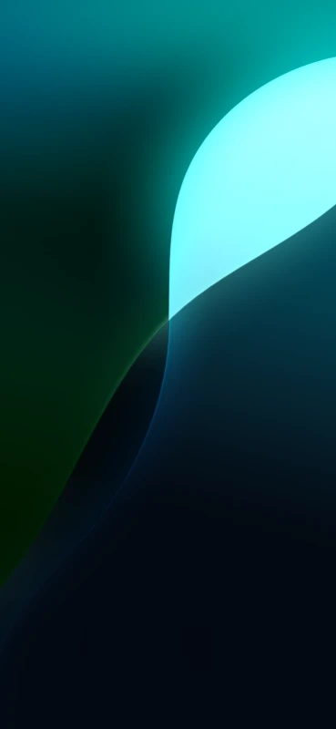 iOS 18, Azure, Dark Mode wallpaper
