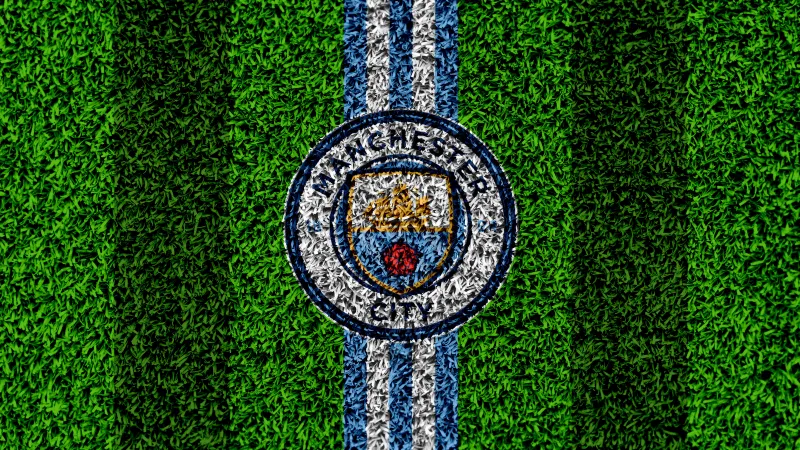 Manchester City FC, Grass background