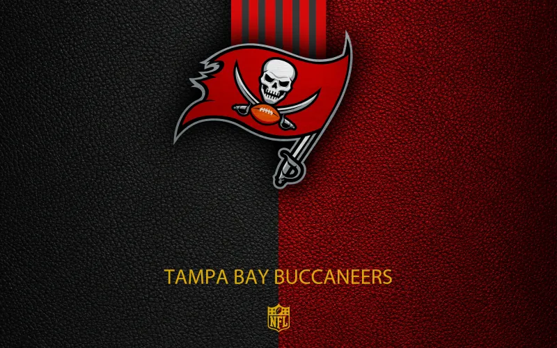 Tampa Bay Buccaneers Logo, 4K wallpaper