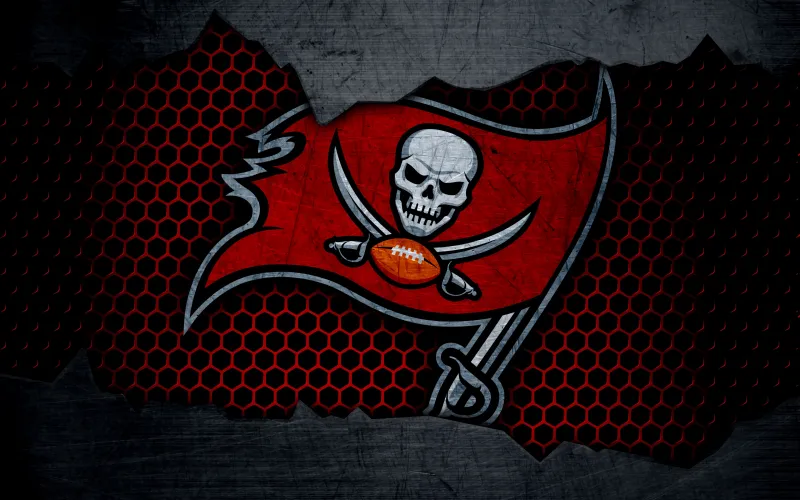 Tampa Bay Buccaneers Flag, 4K wallpaper