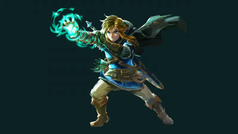 Link (The Legend of Zelda), Desktop background 5K