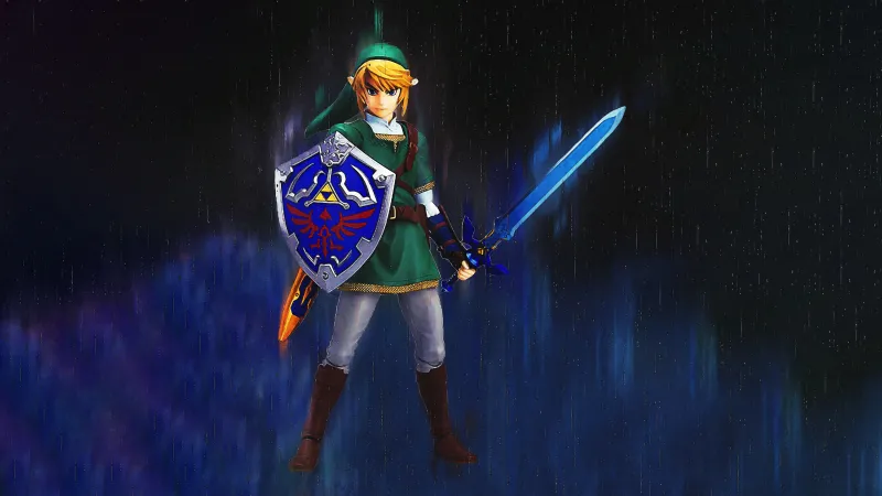 Link (The Legend of Zelda), Desktop wallpaper 4K