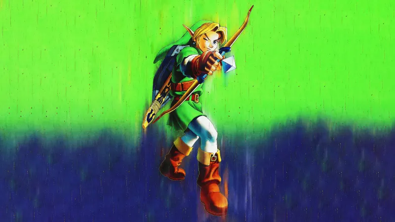 Link 4K wallpaper, The Legend of Zelda