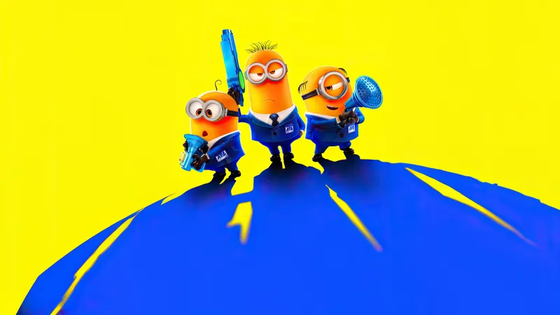 Despicable Me 4 4K wallpaper, Minions, 2024 Movies, Animation movies