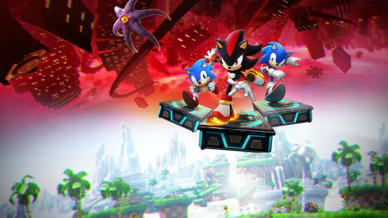 Sonic X Shadow Generations, Game poster 4K