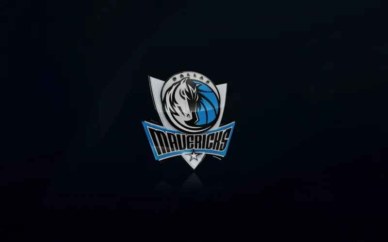 Dallas Mavericks, Basketball team, Logo, NBA, 5K wallpaper, Dark background