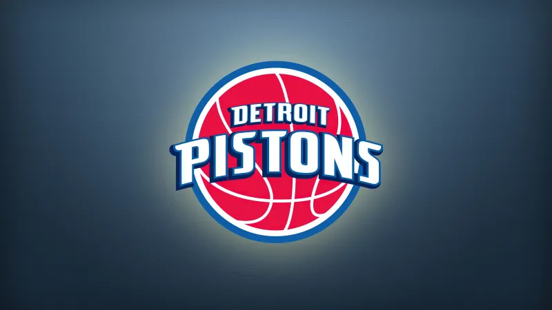 Basketball team, Detroit Pistons, Logo, 5K wallpaper