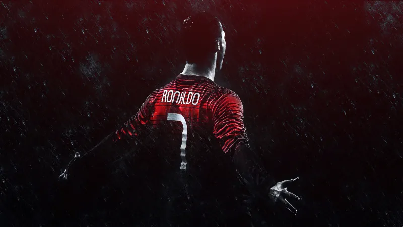 Cristiano Ronaldo 4K Wallpaper, Custom, Portugal football player