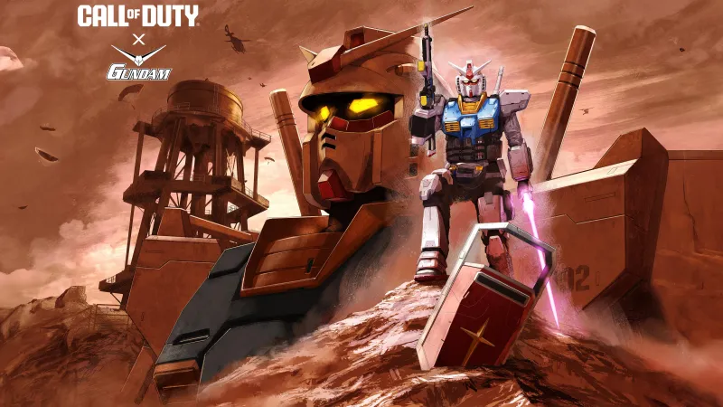 Gundam, Call of Duty, RX-78-2 Gundam, 5K wallpaper