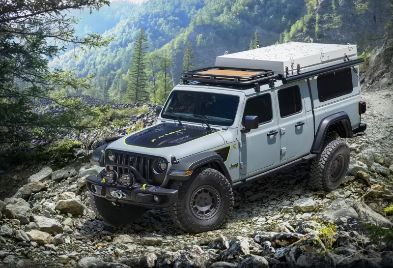 Jeep Gladiator Farout Concept, Off-roading, 2020