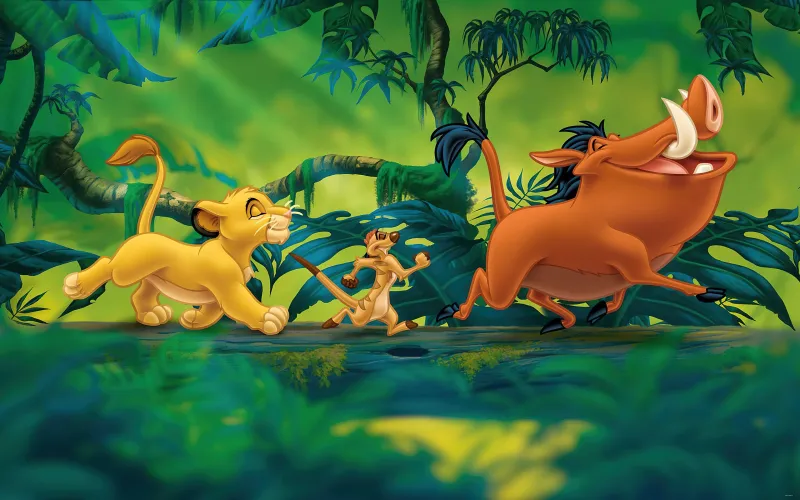 The Lion King, Jungle wallpaper