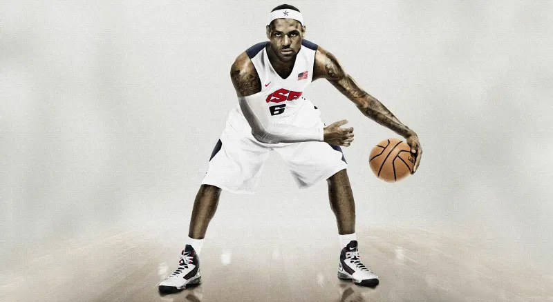 LeBron James, HD wallpaper, American basketball player