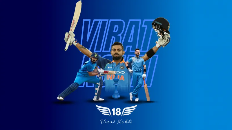 Virat Kohli 5K wallpaper, Indian cricketer