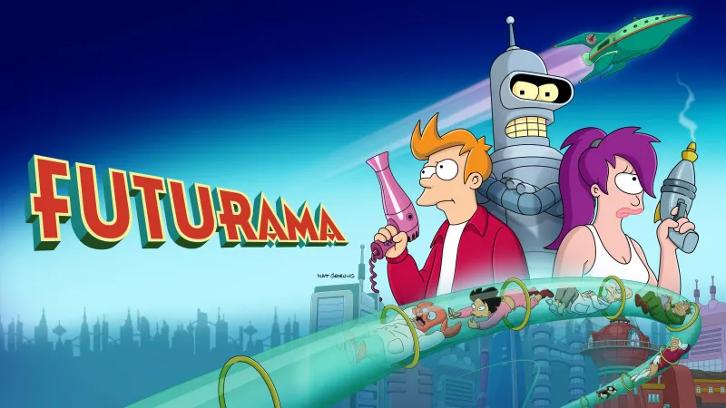 Futurama, 4K wallpaper