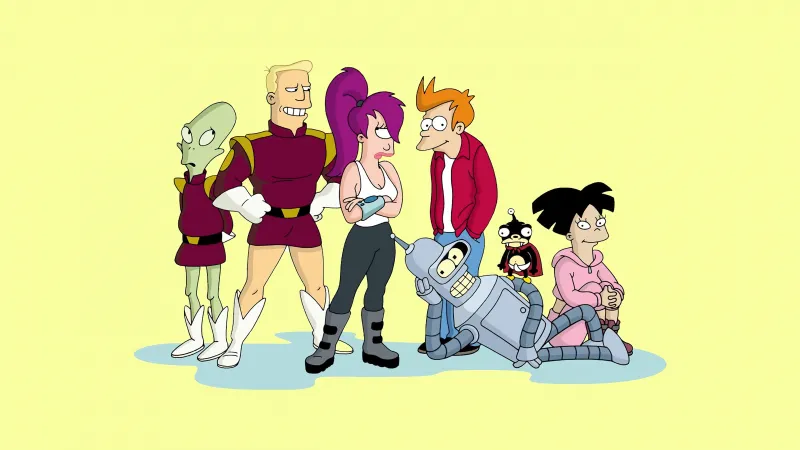 Futurama, Desktop background 5K