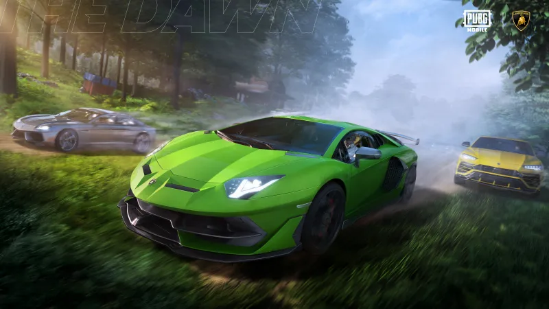 PUBG MOBILE, Lamborghini Aventador, Lamborghini Invencible, Lamborghini Estoque, Lamborghini Urus