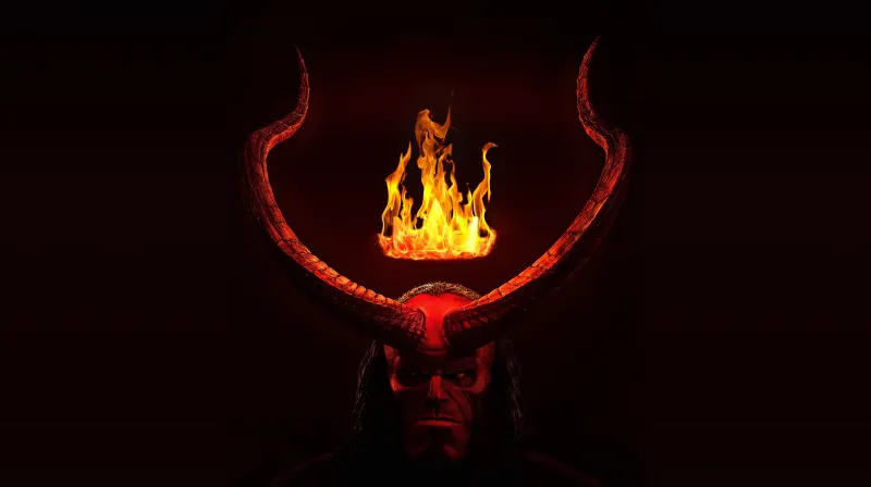 Hellboy, Desktop background 5K