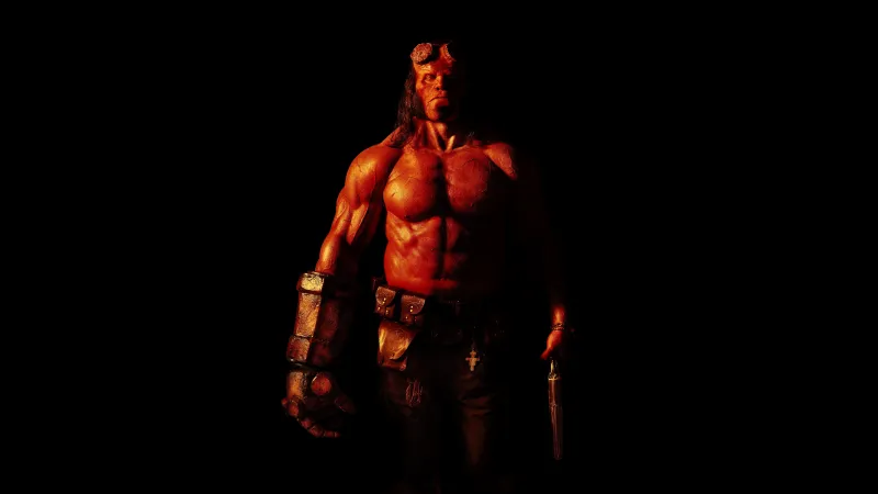 Hellboy, 8K AMOLED wallpaper