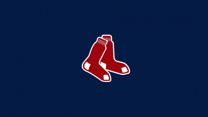 Boston Red Sox, Minimal wallpaper 4K