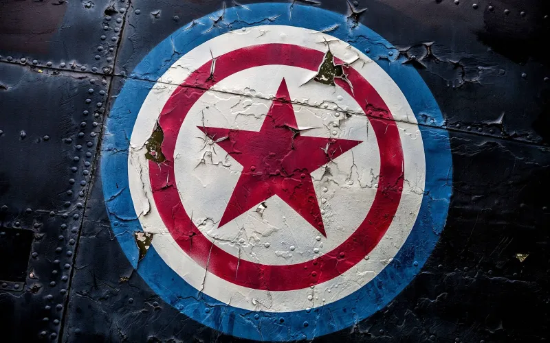 Captain America's shield, Wallpaper HD