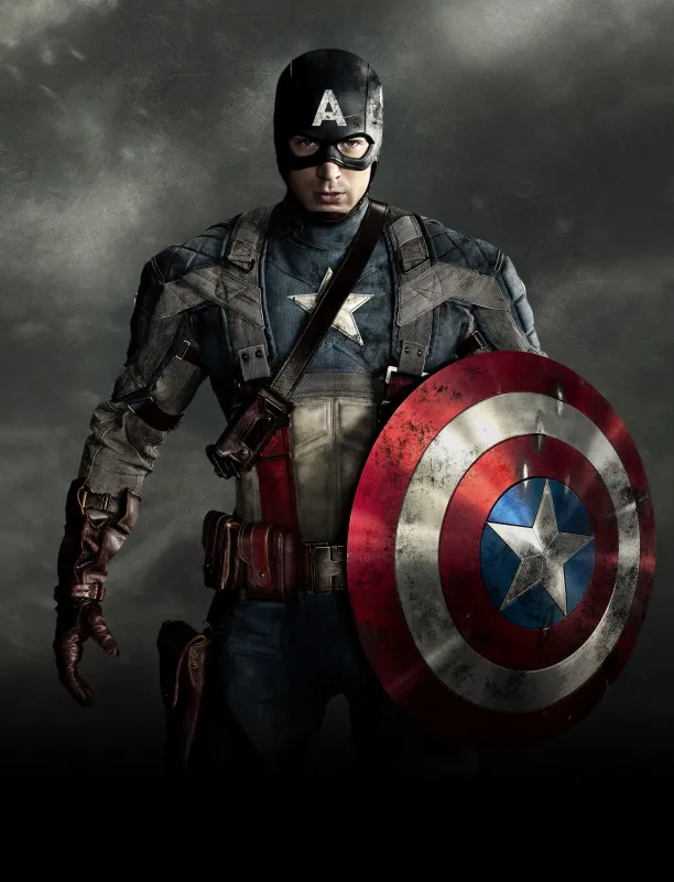 Captain America, iPhone wallpaper 4K