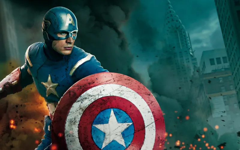 Captain America, Avengers HD wallpaper