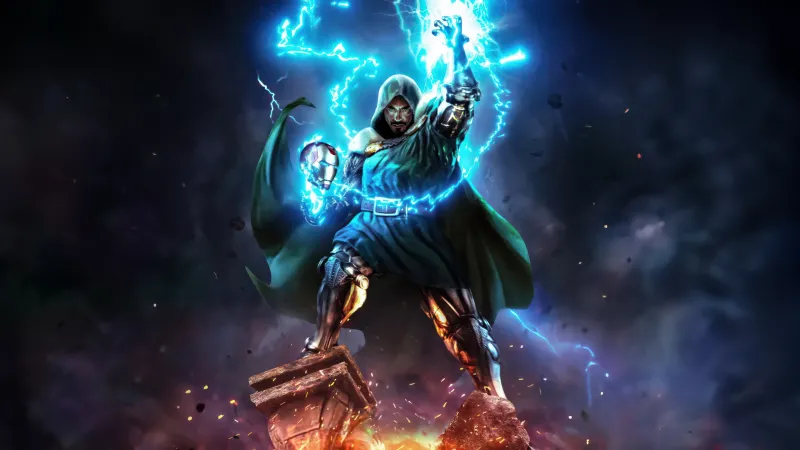 Robert Downey Jr as Doctor Doom, Fan Art, Marvel Comics