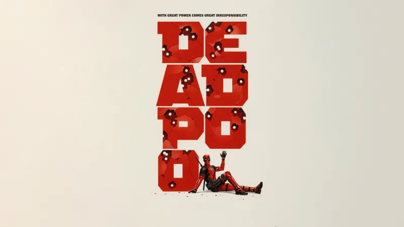 Deadpool, Movie poster, 5K wallpaper